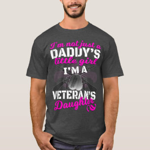 T-shirt Je ne suis pas juste une fille de papa Vétérinaire