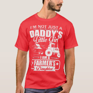 T-shirt Je ne suis pas juste une petite fille d'agriculteu