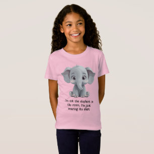 T-Shirt Je ne suis pas l'éléphant dans la salle