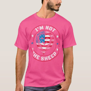 T-shirt Je Ne Suis Pas L'Un Des Drapeaux Américains De Lio
