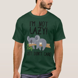 T-shirt Je ne suis pas paresseux ! - Cute Koala Bear Koala
