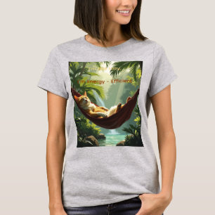 T-shirt Je ne suis pas paresseux, je suis économe en énerg