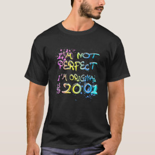 T-shirt Je ne suis pas parfait Je suis original depuis gra