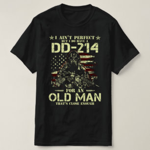 T-shirt je ne suis pas parfait, mais j'ai dd-214