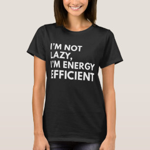 T-SHIRT JE NE SUIS PAS PARISSEUX JE SUIS ÉCONOME EN ÉNERGI