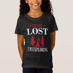 T-Shirt je ne suis pas perdu j'explore