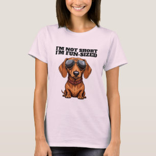 T-shirt Je ne suis pas petit, je suis de taille amusante