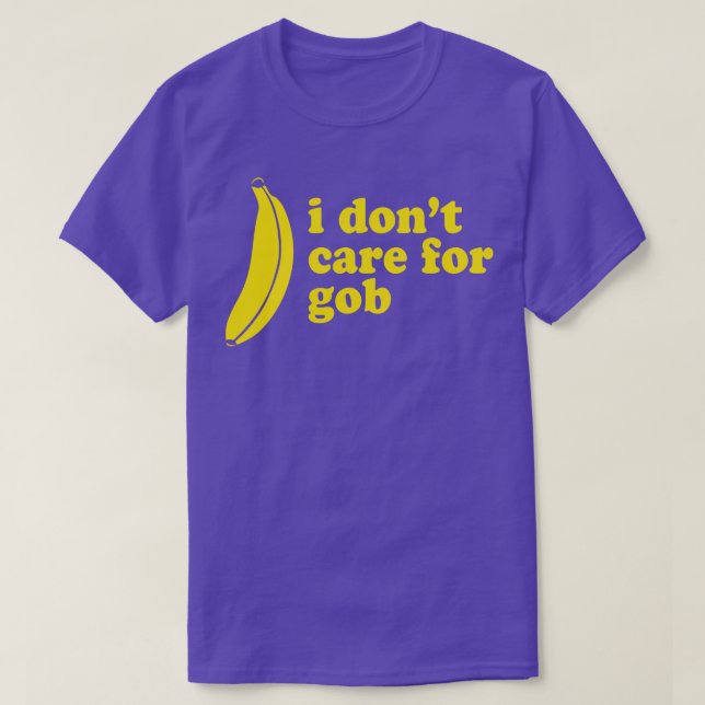 T-shirt Je ne suis pas pour Gob Bluth Banana (Design devant)
