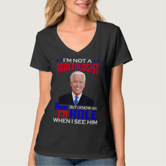 T-shirt Je ne suis pas proctologue mais je connais un trou