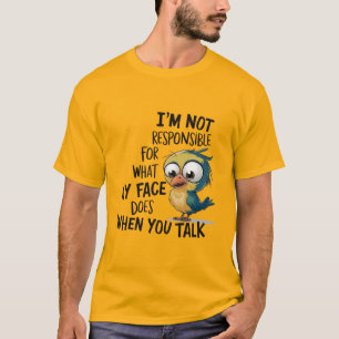 T-shirt Je Ne Suis Pas Responsable
