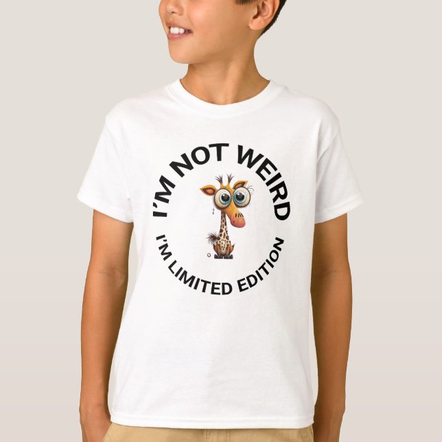 T-SHIRT JE NE SUIS PAS RIEN, JE SUIS LIMITÉE ÉDITION (Devant)