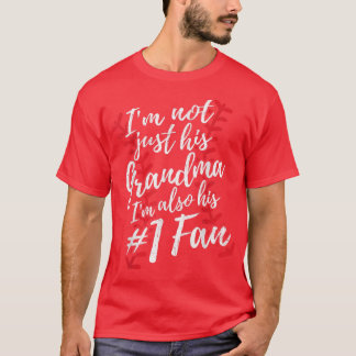T-shirt Je Ne Suis Pas Seulement Sa Grand-Mère Je Suis Sa