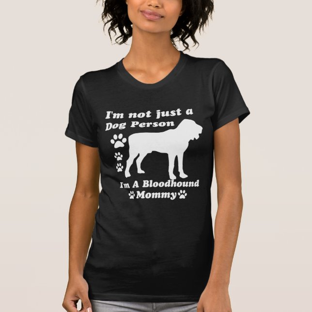 T-shirt Je ne suis pas simplement une personne de chien ; (Devant)