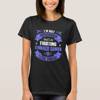T-shirt Je ne suis pas superwoman mais je combats cancer