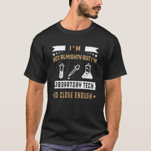 T-shirt Je ne suis pas tout-puissant, mais je suis technic