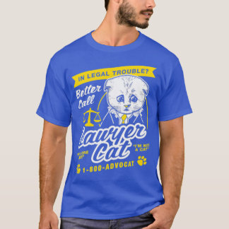 T-shirt Je Ne Suis Pas Un Avocat Filtre Chat