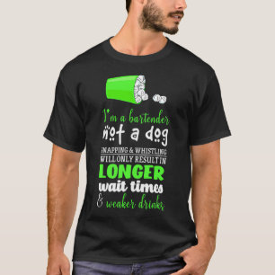 T-shirt Je Ne Suis Pas Un Chien Qui Te Te Siffle Lo