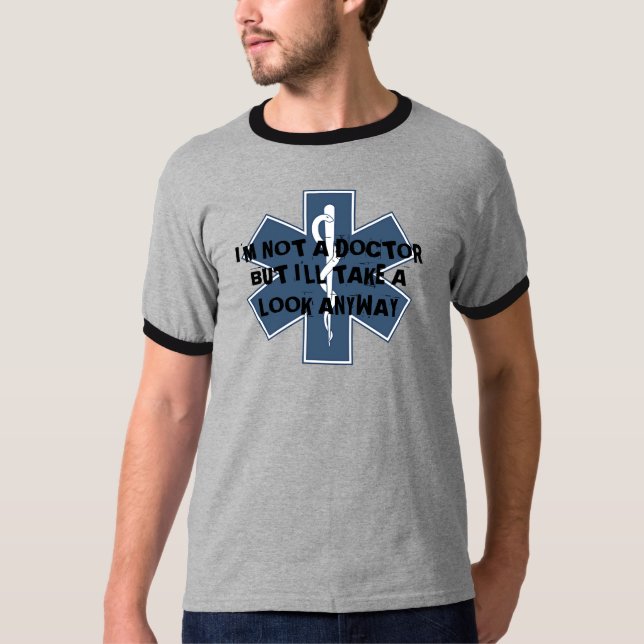 T-shirt Je ne suis pas un Dr.… (Devant)