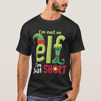 T-shirt Je Ne Suis Pas Un Elfe Je Ne Suis Qu'Un Court Matc