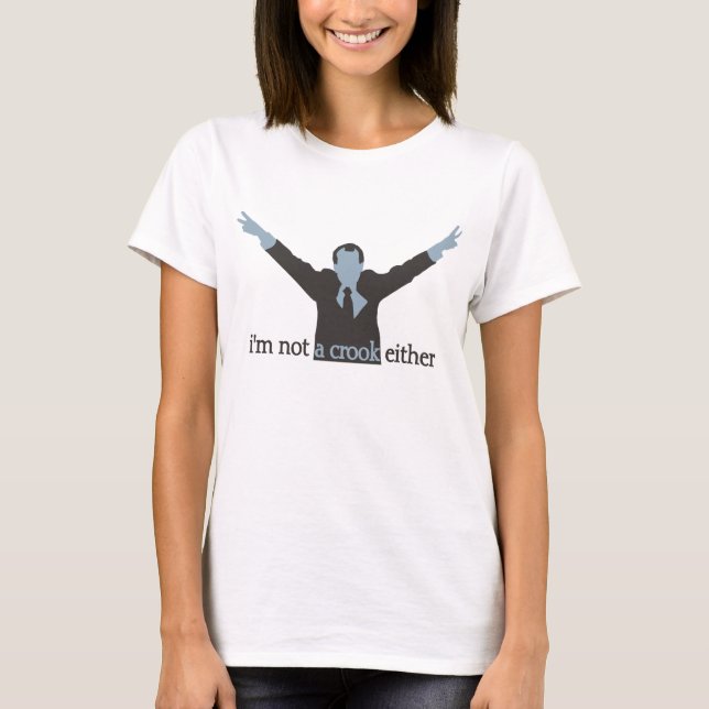 T-shirt je ne suis pas un escroc non plus - Blue (Devant)