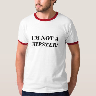 T-shirt Je ne suis pas un hippie !