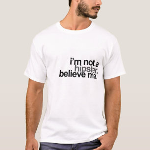 T-shirt Je ne suis pas un hippie