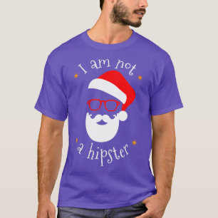 T-shirt Je Ne Suis Pas Un Hipster Camiseta Hipster para Na