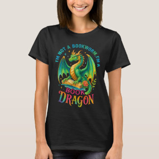 T-shirt Je ne suis pas un ver de livre...