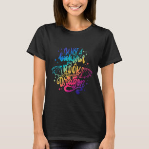 T-shirt Je ne suis pas un ver de livre Je suis un ver de l