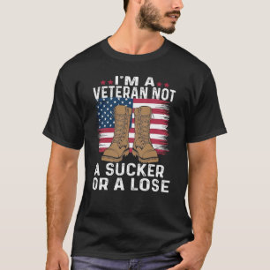 T-SHIRT JE NE SUIS PAS UN VÉTÉRAN, PAS UN SUCCESSIER OU UN