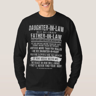 T-shirt Je ne suis pas une fille parfaite en droit, mais m