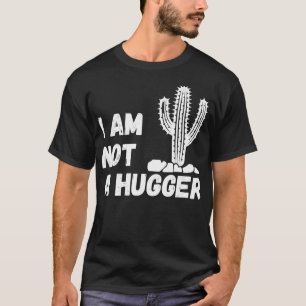 T-shirt Je ne suis pas une grande femme Drôle Cactus
