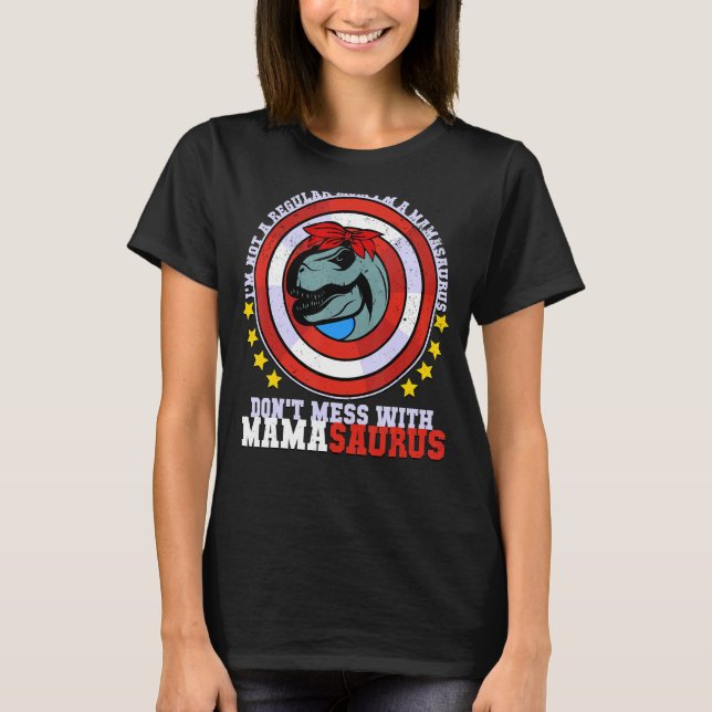 T-shirt Je ne suis pas une maman normale D (Devant)