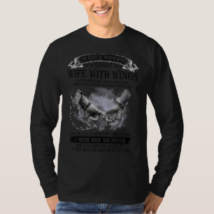 T-shirt Je ne suis pas une veuve Je suis un mari à une fem