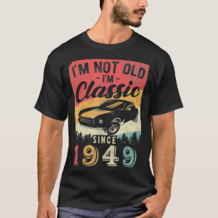 T-shirt Je ne suis pas vieux Im 1949 vintage 71e anniversa