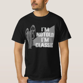 T-shirt Je ne suis pas vieux Je suis classique