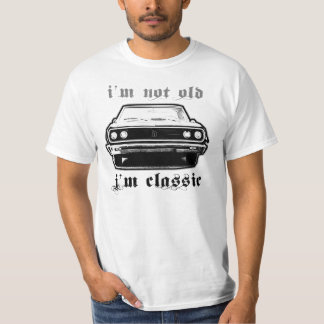 T-shirt Je ne suis pas vieux Je suis classique