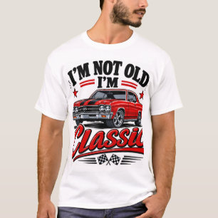 T-shirt Je ne suis pas vieux, je suis classique