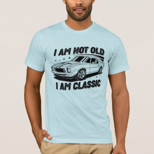 T-shirt Je ne suis pas vieux Je suis classique