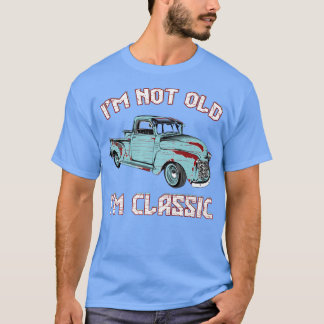 T-shirt Je ne suis pas vieux Je suis classique drôle Retro