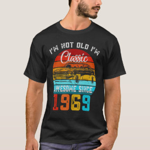 T-shirt Je ne suis pas vieux Je suis classique drôle Voitu