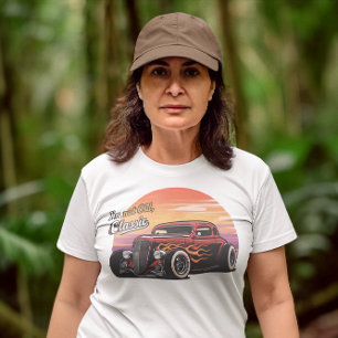 T-shirt Je ne suis pas vieux Je suis classique Fierce Flam