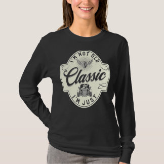 T-shirt Je ne suis pas vieux Je suis classique papa voitur