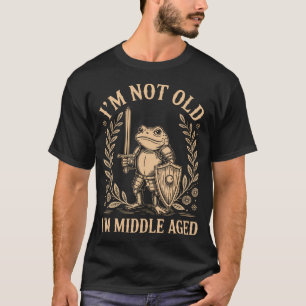 T-shirt Je ne suis pas vieux, je suis d'âge moyen