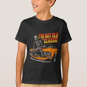 T-shirt Je ne suis pas vieux, je suis drôle clic Funny Car