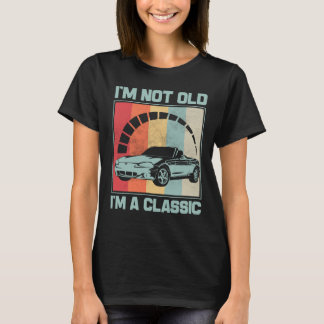 T-shirt Je ne suis pas vieux Je suis un classique -MAZDA M