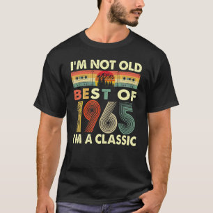 T-shirt Je ne suis pas vieux Je suis un classique Vintage