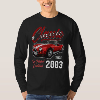 T-shirt Je ne suis pas vieux, je suis une voiture classiqu