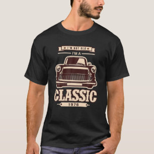 T-shirt Je ne suis pas vieux Je suis une voiture classique