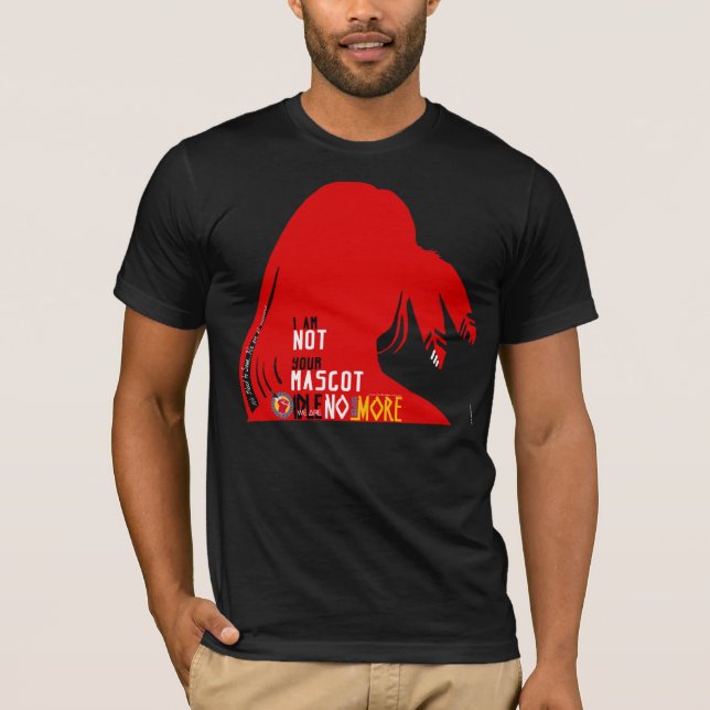 T-SHIRT JE NE SUIS PAS VOTRE MASCOTTE - LES MASCOTTES (Devant)